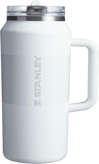 STANLEY Quencher ProTour 64 oz Tumbler - Leakproof Lid, Built-In Straw & Handle | Insulated Stainless Steel, BPA-Free | Frost Fade