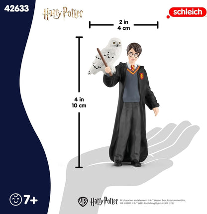 Schleich Harry Potter - 2 PC Snow Owl Toy Set - Collectible Wizarding World Figures for Kids & Adults | 42633