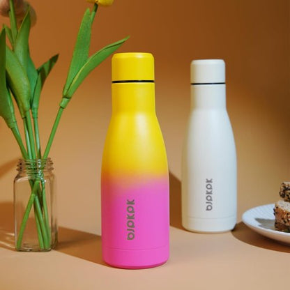 BJPKPK 25oz Insulated Water Bottle - Double Wall Vacuum Stainless Steel | Keeps Drinks Hot & Cold, Rainbow