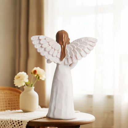 Retirement Gift for Woman, Happy Retirement Gifts for Women Men Teacher Nurse Friend Coworker, Goodbye Farewell Retired Gifts, 6" Retirement Angel Figurine