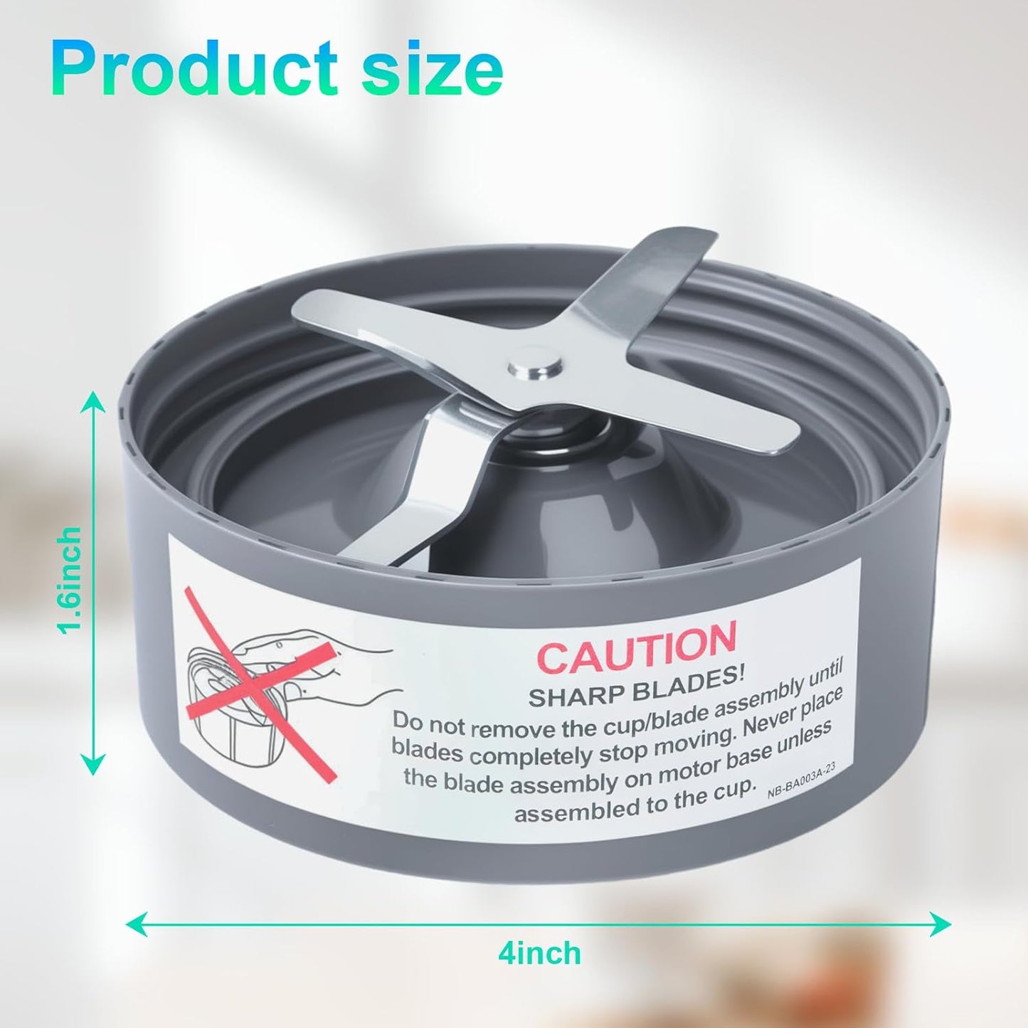 NutriBullet Replacement Extractor Blade - Food-Grade Silicone Gasket Seal Ring | Fits 600W/900W Pro Series