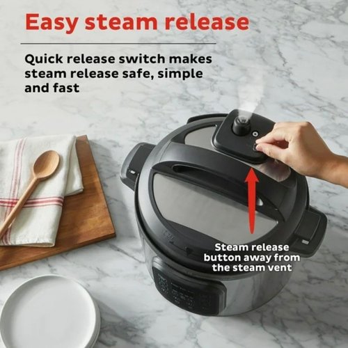 Instant Pot 8Qt Chef Series - 8-in-1 Multi-Cooker for Quick Meals | Pressure, Slow, Rice & More