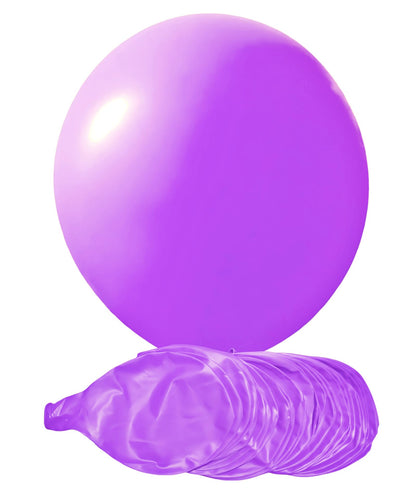 30 Pack Purple Balloons 36 inch Purple Latex Big Balloons for Party Decorations and Events