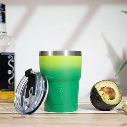 BJPKPK 40 oz Insulated Tumbler With Handle - Stainless Steel Travel Mug in Bamboo Grove