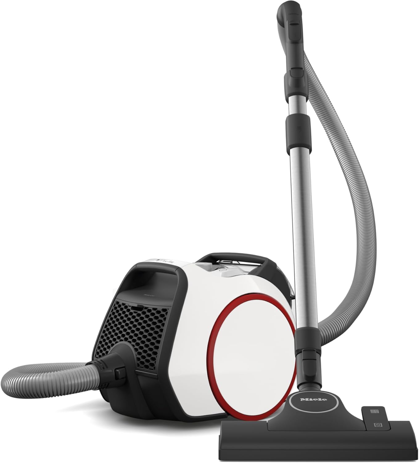 Miele Boost CX1 Bagless Canister Vacuum Cleaner - Compact Design in Lotus White