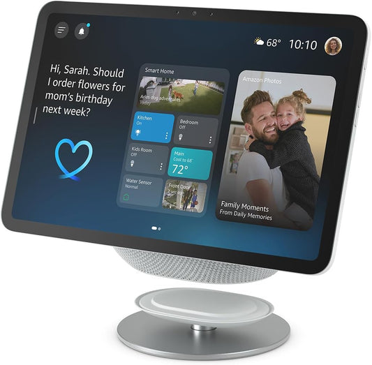 Amazon Adjustable Stand - Compatible with Echo Show 8 & 11 (2025 Releases) | Stylish Graphite Finish