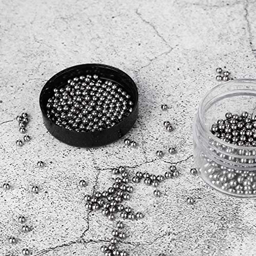 1500 PCS Stainless Steel Decanter Cleaning Beads for Wine Carafes Vase - Pack of 2