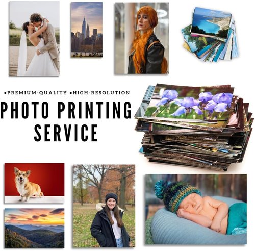 Best Photo Printing Service - Premium Custom Photo Prints on Glossy or Matte Paper | Multiple Sizes Available