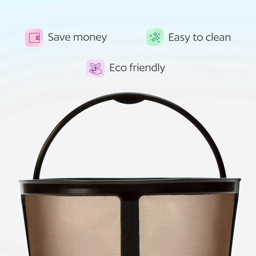 Keurig Reusable K-Duo Coffee Filter - Permanent Carafe Basket for Hot & Iced Brewing | Gen 2 Compatible