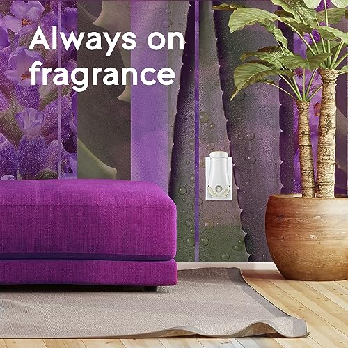 Glade PlugIns Refills Air Freshener,Tranquil Lavender & Aloe,Scented and Essential Oils for Home and Bathroom,0.67 Fl Oz,10 Count (Pack of 2)
