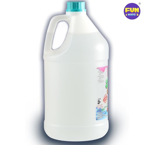 FunKidz Super Clear Glue - 1 Gallon Non-Toxic Liquid for Arts & Crafts, Slime Making & School Projects