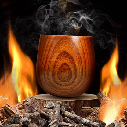 Charred Oak Whiskey Glasses 2-Pack – 10 oz Tumbler Set for Old Fashioned & Bourbon