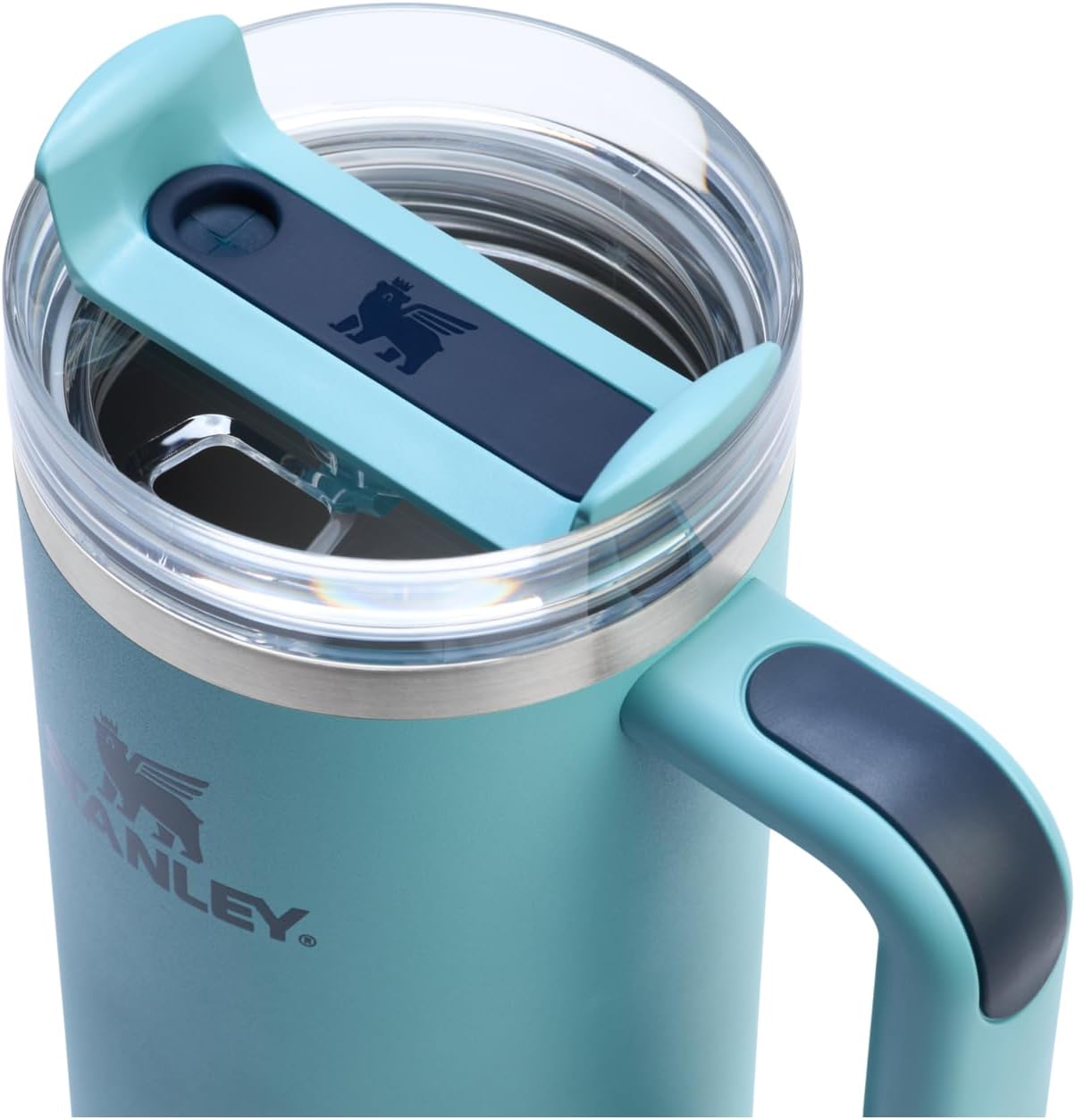 STANLEY Quencher H2.0 Stainless Steel Tumbler - Insulated, Durable, 40 oz, Midnight Black