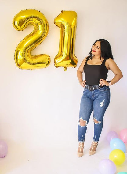 Gold 40-Inch Number 12 Balloon by [Brand Name] - Perfect for Birthday Celebrations & Events