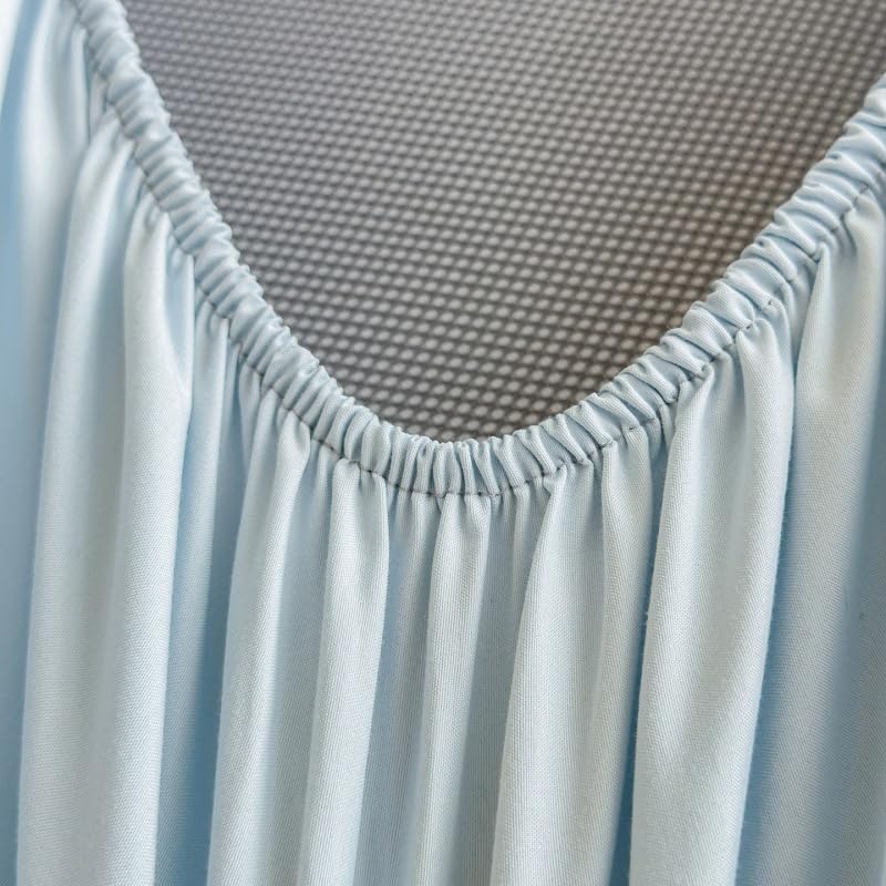Queen Quilted Mattress Topper with Cooling Fitted Cover Deep Pocket A05