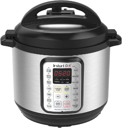 Instant Pot Duo Plus 9-in-1 Electric Pressure Cooker - 8 Quart Stainless Steel with 800+ Recipes