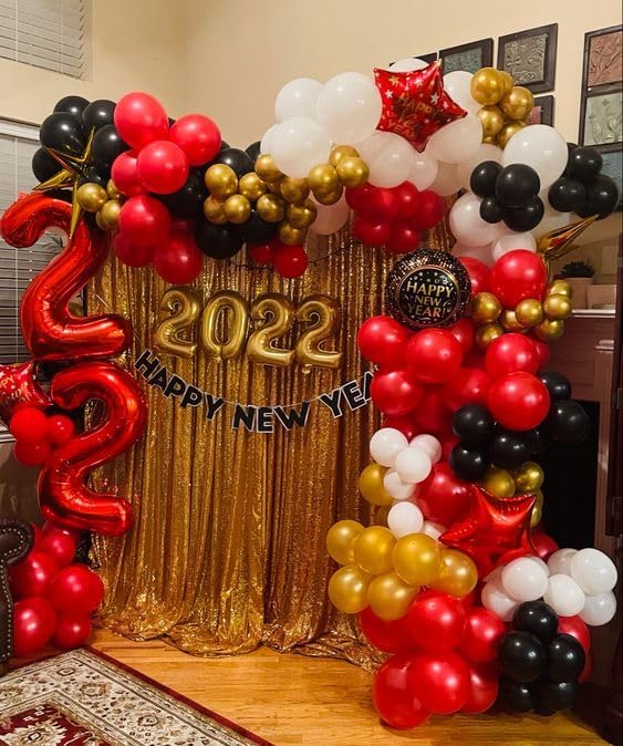 Red Number 17 Balloon - 40 Inch Birthday Decoration for 17th Party | Ideal for Girls & Boys