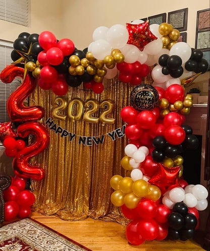 Red Number 50 Balloon - 40 Inch 50th Birthday Decoration for Boys & Girls Party Supplies