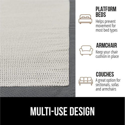 Gorilla Grip Armchair Slide Stopper - Non-Slip Gripper for Sofa, Couch & Chair Cushions - Easy Trim Design