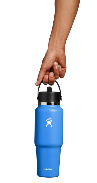 Hydro Flask 32 Oz Wide Flex Straw Travel Bottle Cascade