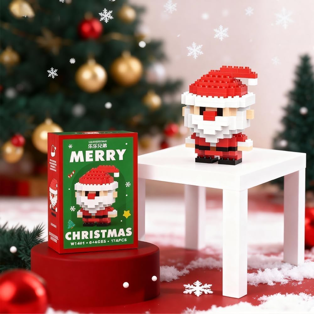 Santa Claus Holiday Figurines - Adorable Christmas Decor for Festive Celebrations
