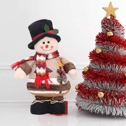 Regine Switzerland Christmas Decor - Standing Snowman Dolls for Kids - Perfect Holiday Decorations