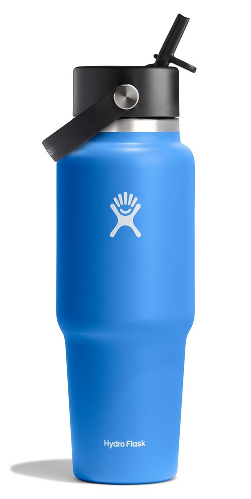 Hydro Flask 32 Oz Wide Flex Straw Travel Bottle Cascade