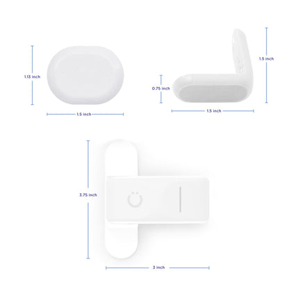 Ubbi Safety Bundle, Safeguarding and Baby Proofing Set, Includes 36 Outlet Covers, 16 Table Corner Protectors and 2 Pinch Guards, Child Safety Kit, White