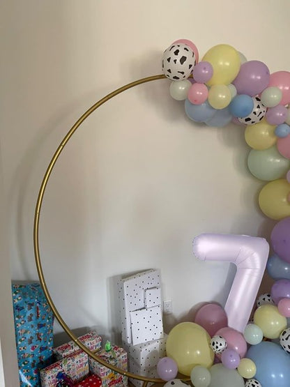 40 Inch Large Number Balloons by [Brand Name] - Cream Purple 4 Balloons for Birthday & Graduation Celebrations