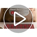 Red Buffalo Plaid Winter Placemats Set of 4 - 12x18 Inch Washable & Heat-Resistant