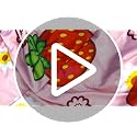 Floral Droganfly RV Dinette Cushion Covers 2-Piece Set - Dustproof & Stretch Fit