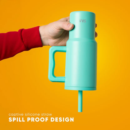 Simple Modern Kids 24 oz Tumbler - Spill Proof, Leak Resistant | Reusable Stainless Steel | Lime Checkmate