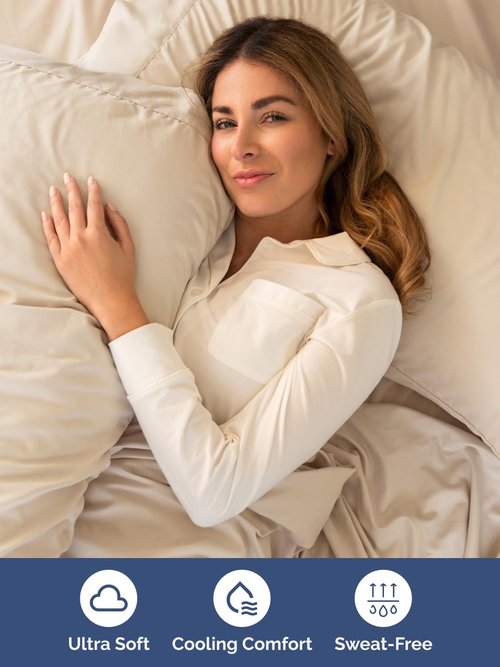 Extra Deep Queen Sheet Set - 6 Piece Breathable and Cooling Sheets - Hotel Luxury Bedding for Women, Men, Kids & Teens - Easy & Secure Fit - Soft, Wrinkle Free and Comfy - Extra Deep Pockets - Wheat