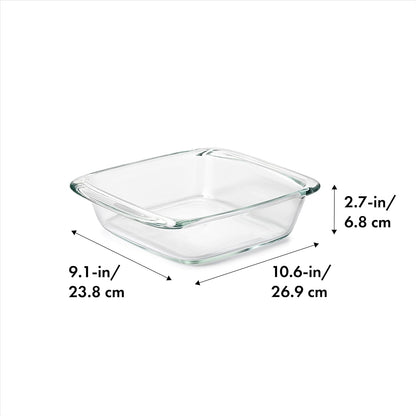 OXO Good Grips Glass Baking Dish - 2 Qt Capacity for Effortless Cooking and Serving