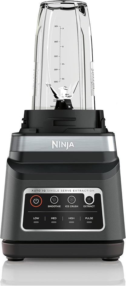Ninja DB751A Pro Plus DUO Blender - 1400W Auto-IQ | 72oz Pitcher & 2x24oz Cups - Smoothies & Frozen Drinks