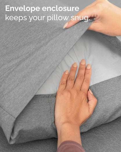 Skiennix Twin XL Sheet Set - Comfy Cooling 3-Piece Bedding - Luxury Grey Hotel Quality for All Ages