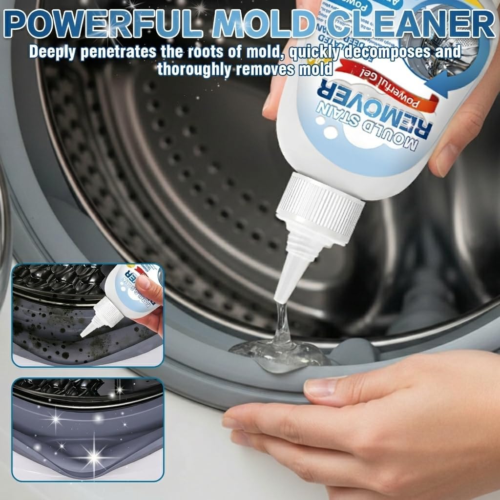 Skiennix Home Remover Gel - 8 Fl Oz Washing Machine Cleaner for Grout, Caulk & Bathroom Surfaces