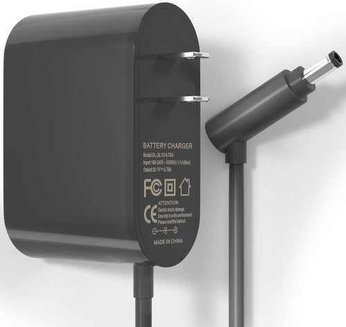 Dyson 26.1V Vacuum Charger - Compatible with V8, V7, V6, DC59, DC58, DC61, DC62 Models | Power Cord