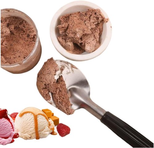 Heavy Duty Ice Cream Spade Scoop - Non-Slip Stainless Steel Spoon for Hard Frozen Treats