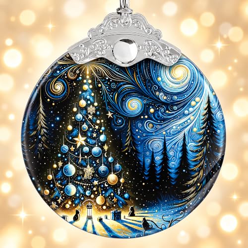 Starry 2026 Christmas Tree Ornament - Holiday Decor, Gift Idea