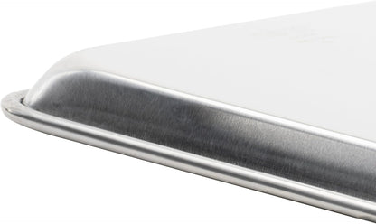 Winco Commercial-Grade Aluminum Sheet Pan - Durable 18 Gauge | Perfect 1/2 Size for Baking