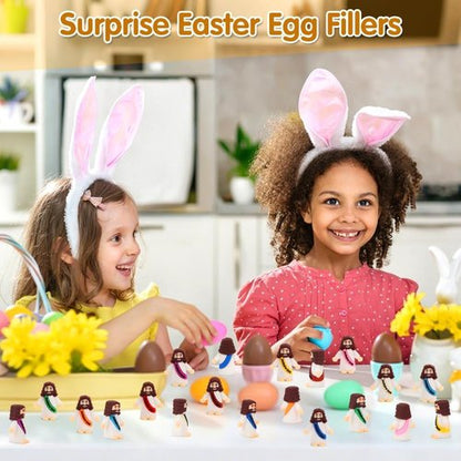 Little Jesus Figures by [Brand Name] - Mini Jesus Figurines for Crafts | 100 Pcs in 10 Colors