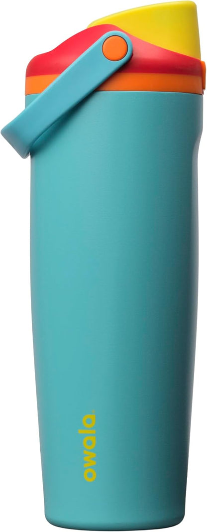 Owala FreeSip Sway Insulated Water Bottle - 30oz Stainless Steel with Two-Way Spout & Built-In Straw | BPA Free, Leak Proof, Ideal for Travel & Sports