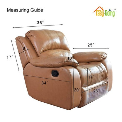 Easy-Going Oversized Recliner Cover Reversible Couch Cover Sofa Cover for Living Room Water Resistant Furniture Protector with Elastic Straps for Pets Dog(Oversized Recliner, Peacock Blue/Beige)