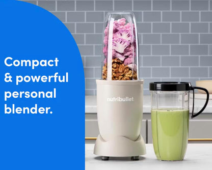 NutriBullet Pro 13-Piece Blender Set - 900W Power in Stylish Matte Sand Finish