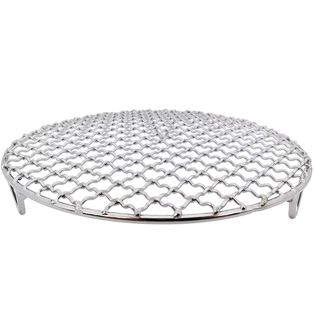 InBlossoms Versatile Round 304 Stainless Steel Cooling Rack Baking,Heat Resistant Rust Proof Sturdy Durable Dia 9.8"