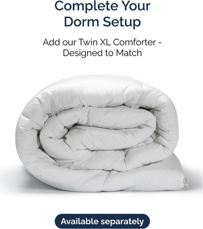 Skiennix Twin Size 3-Piece Sheet Set - Comfy, Breathable & Cooling Bed Sheets - Luxury Beige Stripes