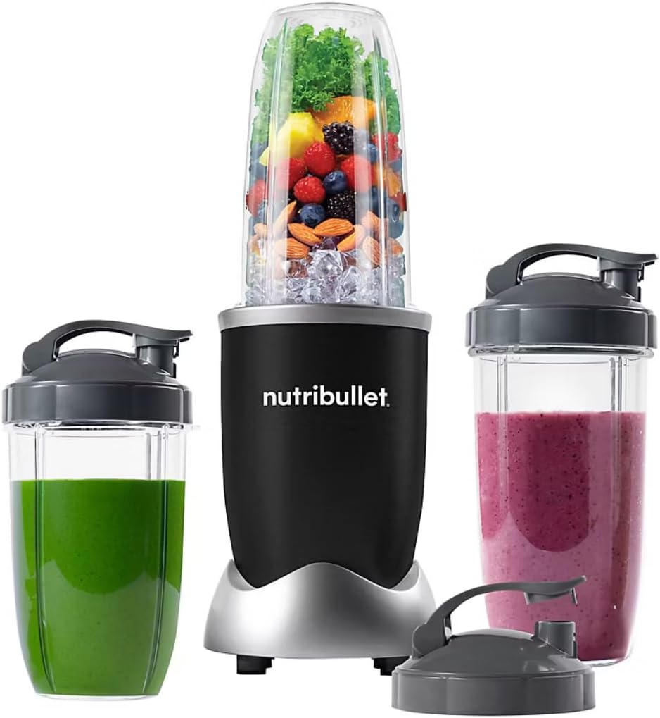 NutriBullet Pro 900-Watt Blender | Special Edition Matte Black Design for Smoothies & More