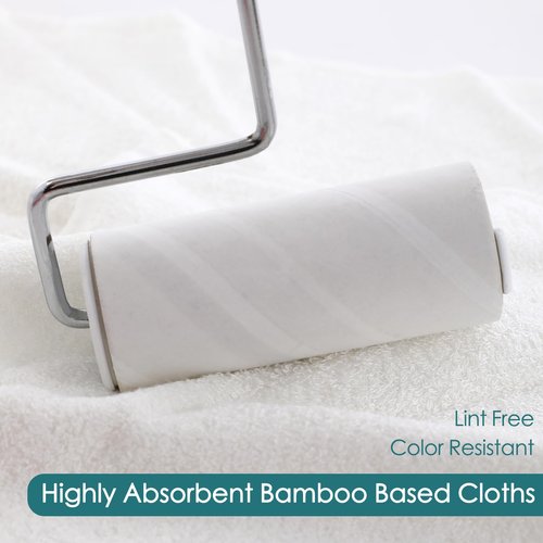 Baby Washcloths 6 Pack, 10x10 inch Heavenly Soft Small White Wash Cloths for Face and Body, Gentle & Safe Face Towel on Sensitive Skin, Baby Essentials Bath Shower Gifts for Newborn Kid Toddler Child