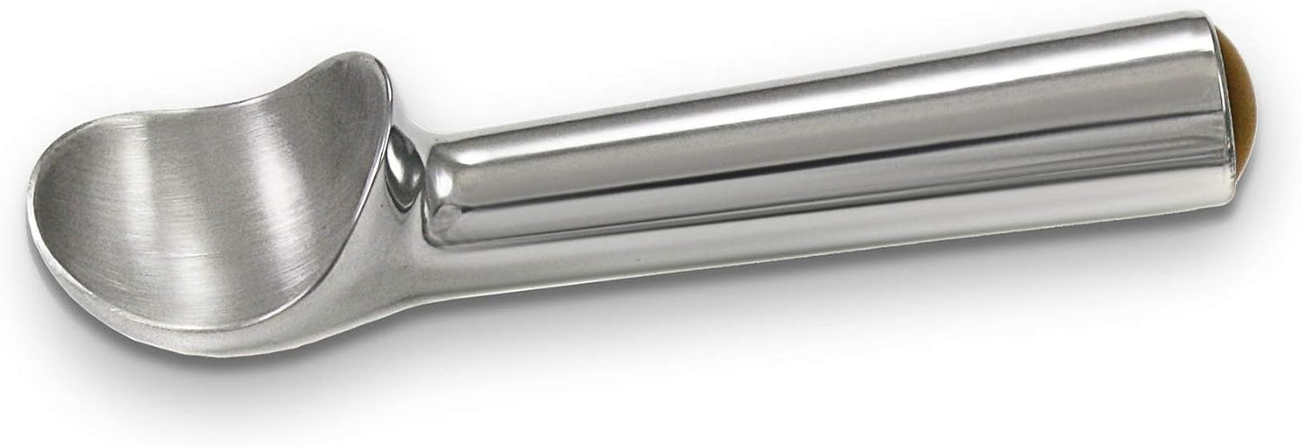 Zeroll Ice Cream Scoop - Unique Liquid-Filled Handle for Easy Release | 20 oz Silver Aluminum Design